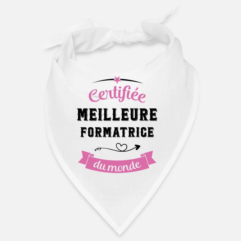 Certifiée meilleure formatrice du monde Bandana