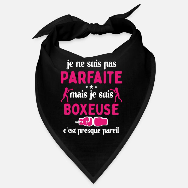 Pas parfaite mais Boxeuse Cadeau Sportif Bandana