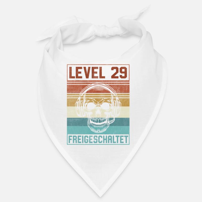 29. Geburtstag Gamer Level 29 Jahre Bandana