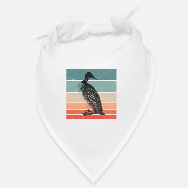Common Loon Retro Bandana
