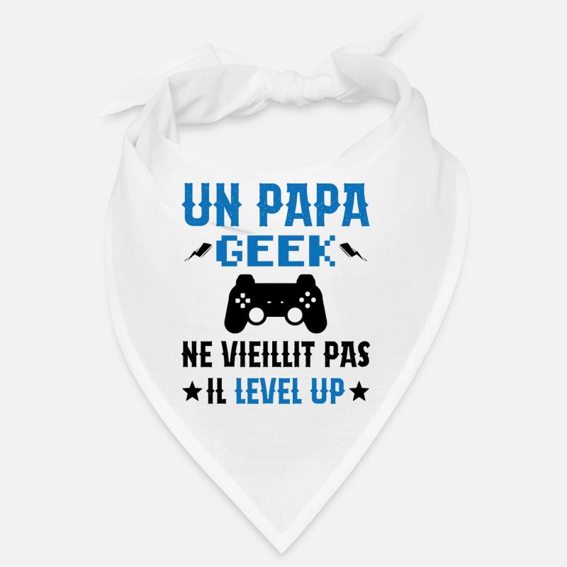 Un Papa Geek Ne Vieillit Pas Il Level Up Bandana