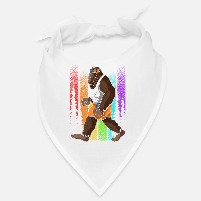 Retro Walking Bigfoot Unheimlich Bandana