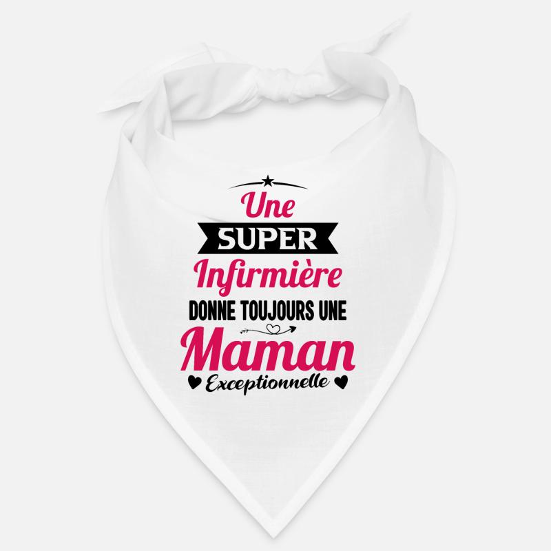 Maman Infirmière exceptionnelle Cadeau Bandana