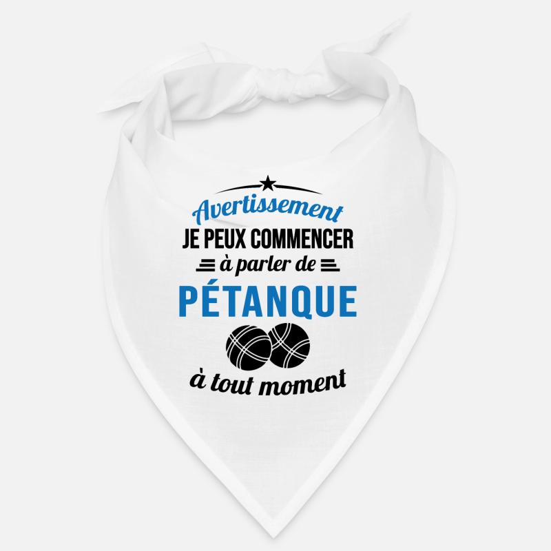 Parler De pétanque À Tout Moment Bandana