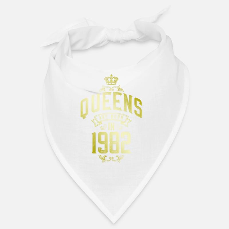 Queens né en 1982 - Bandana - blanc