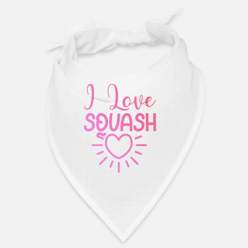 Ich liebe Squash Bandana