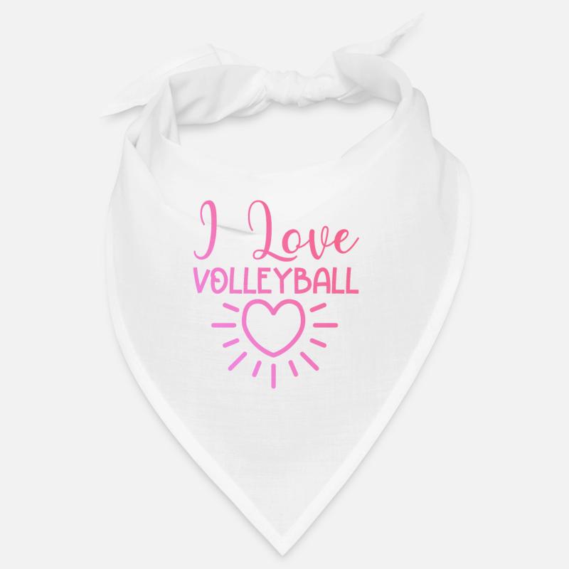 Ich liebe Volleyball Bandana