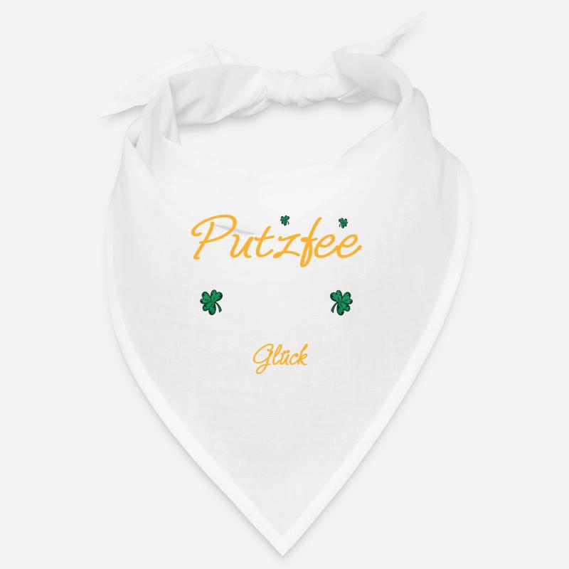 Gute Putzfee Glück Beziehung Ehemann Ehefrau - Bandana - Weiß
