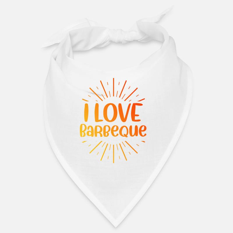 Ich liebe Barbeque Bandana