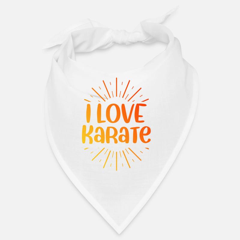 Ich liebe Karate Bandana