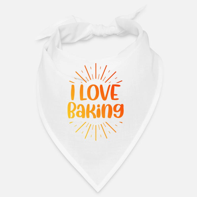 Ich liebe Backen Bandana
