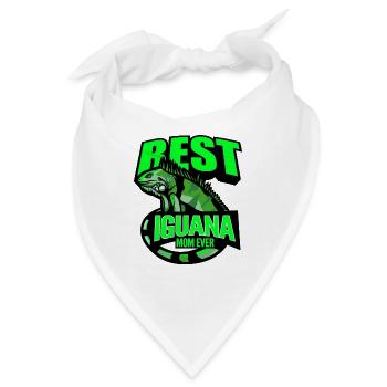 Leguan - Bandana - Weiß - Vorne