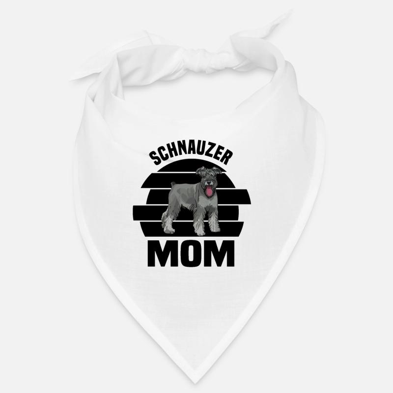 Schnauzer chien | Cadeaux de chiot de race de chien Bandana