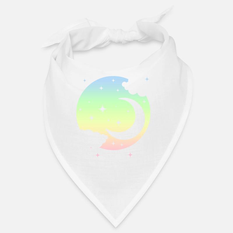 Kawaii Lune Pastel Goth Mignon Bandana