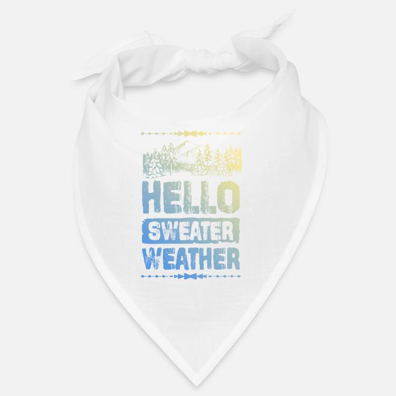 Hello Sweater Weather Bandana
