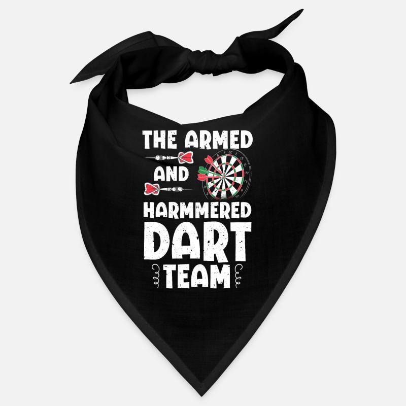 Armed Hammered Dart Team Dartscheibe Dartpfeile Bandana