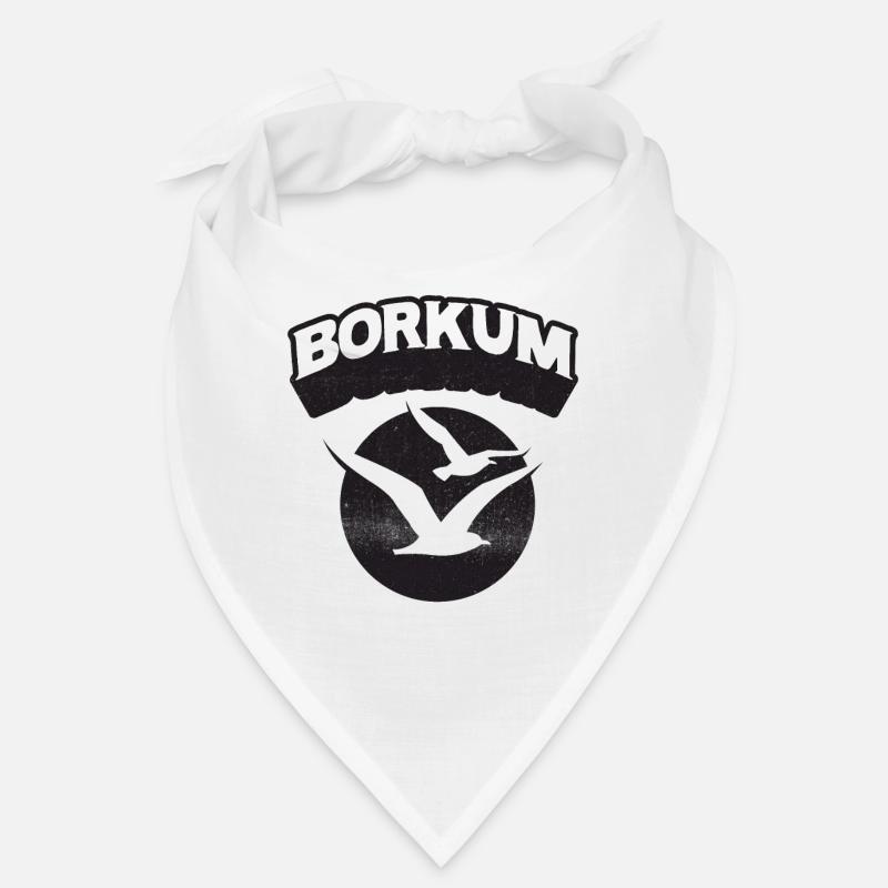 Borkum Seagull Island Shirt Bandana