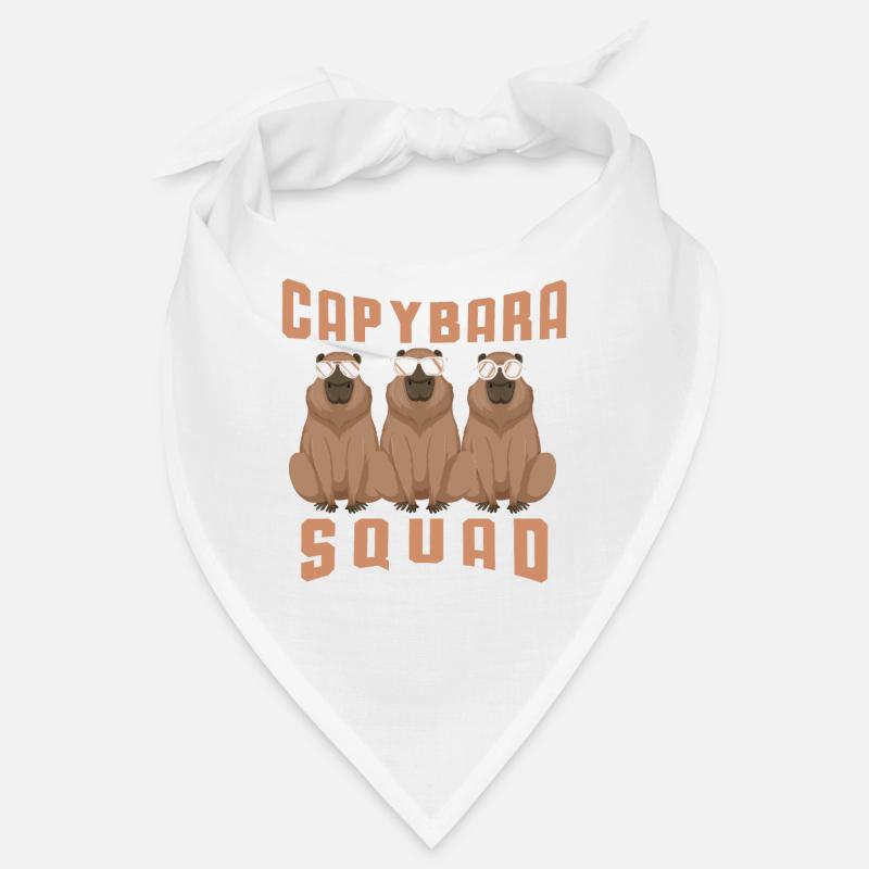 Escouade animale de rongeurs de Capybara Bandana