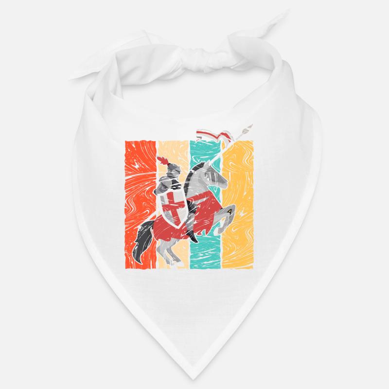 Chevalier médiéval Retro Riding Bandana