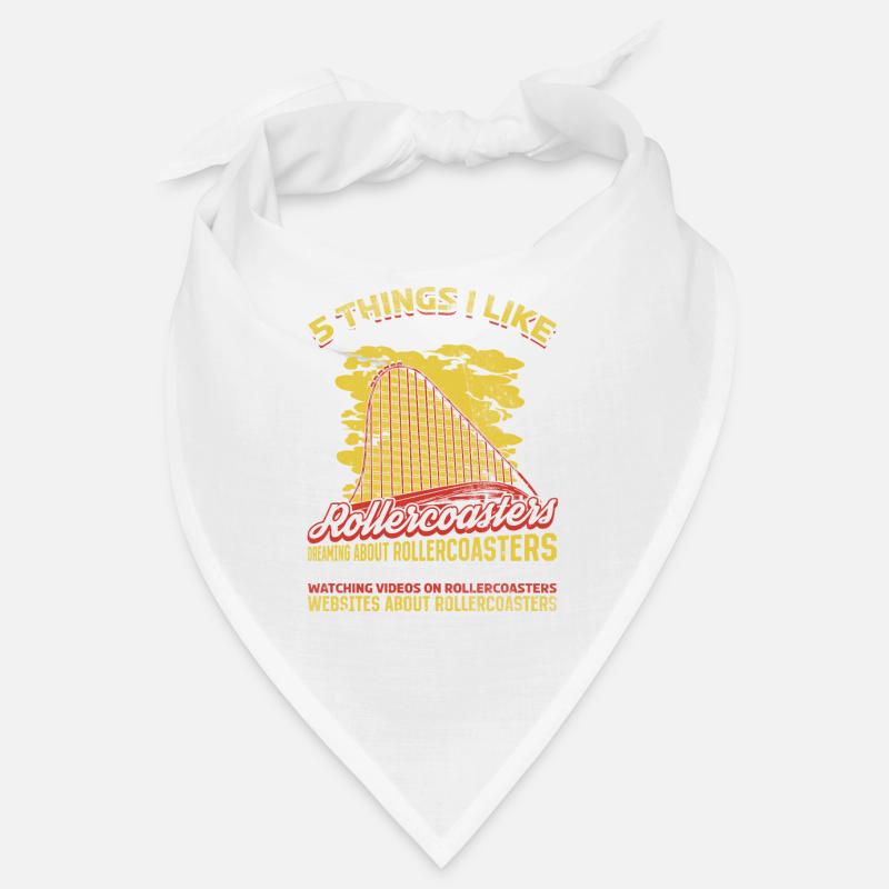 Dreams Roller Coasters Amusement Park Ride Bandana