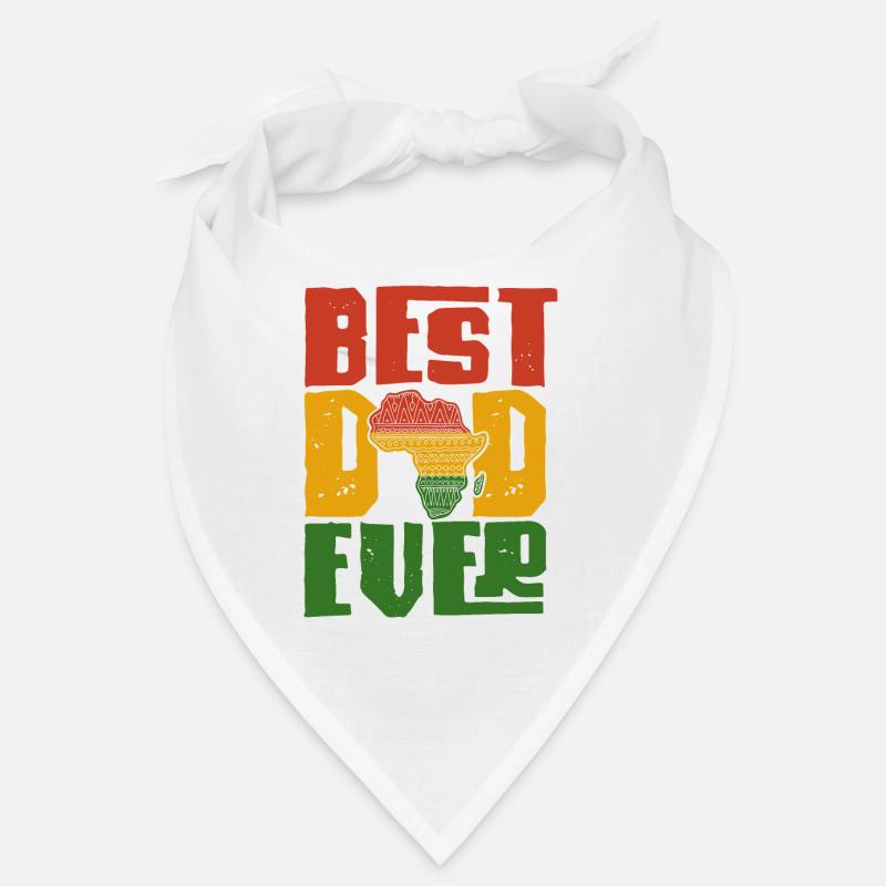 Bester schwarzer Papa stolzer afrikanischer Vater Bandana