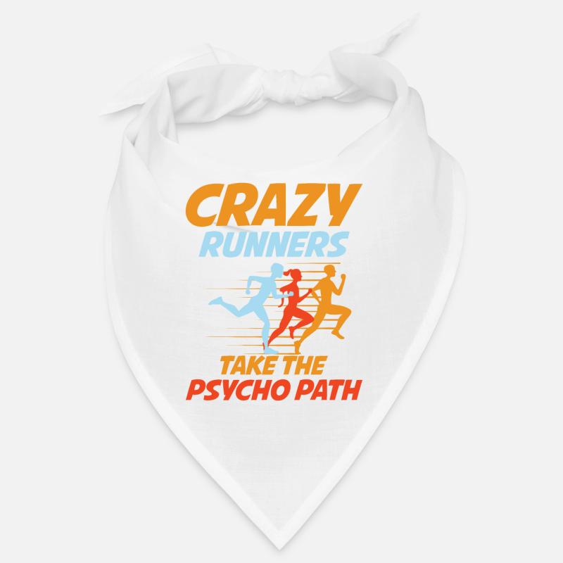 Crazy Runners Take The Psycho Path Bandana