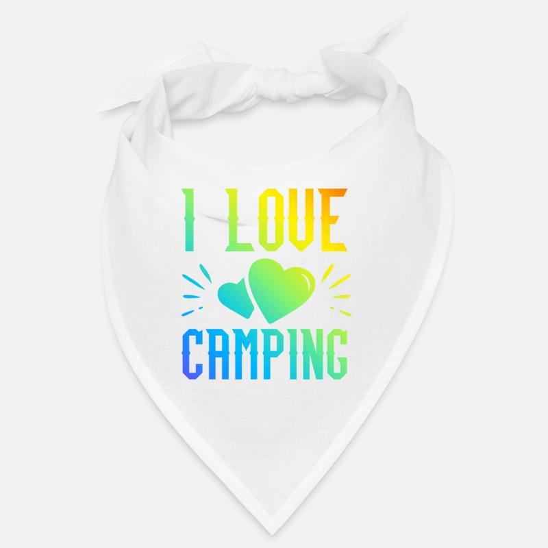 Ich liebe Camping Bandana
