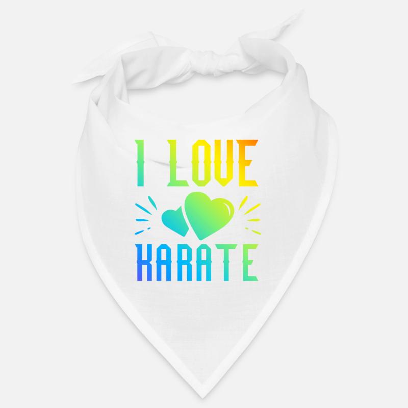 Ich liebe Karate Bandana