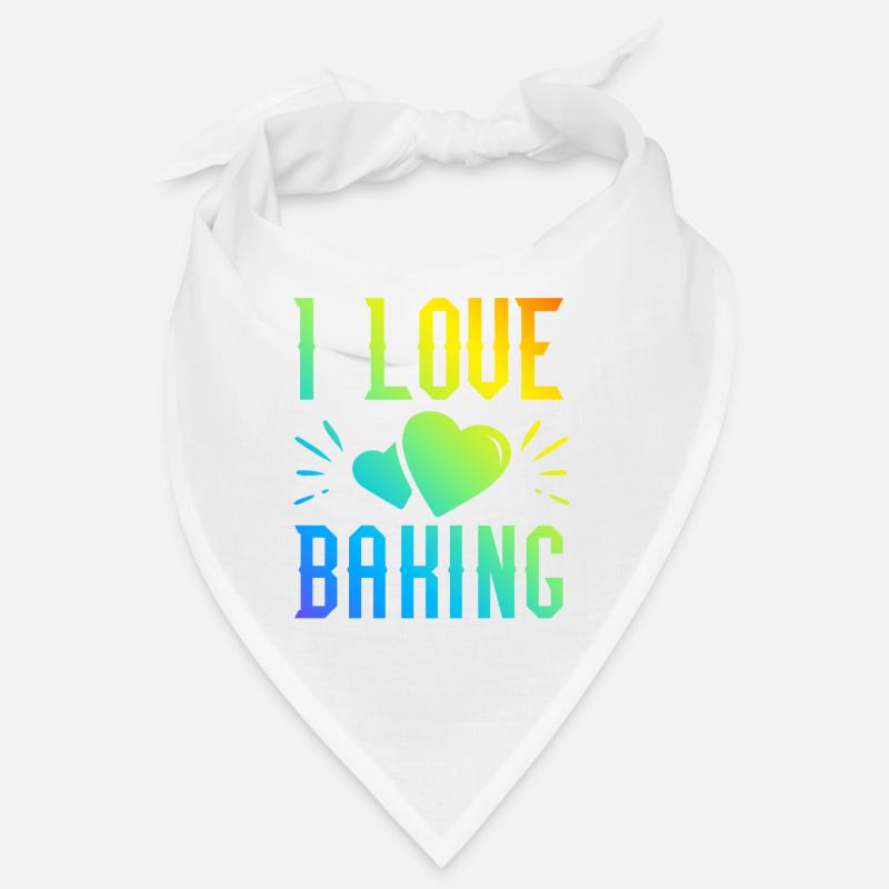 Ich liebe Backen Bandana