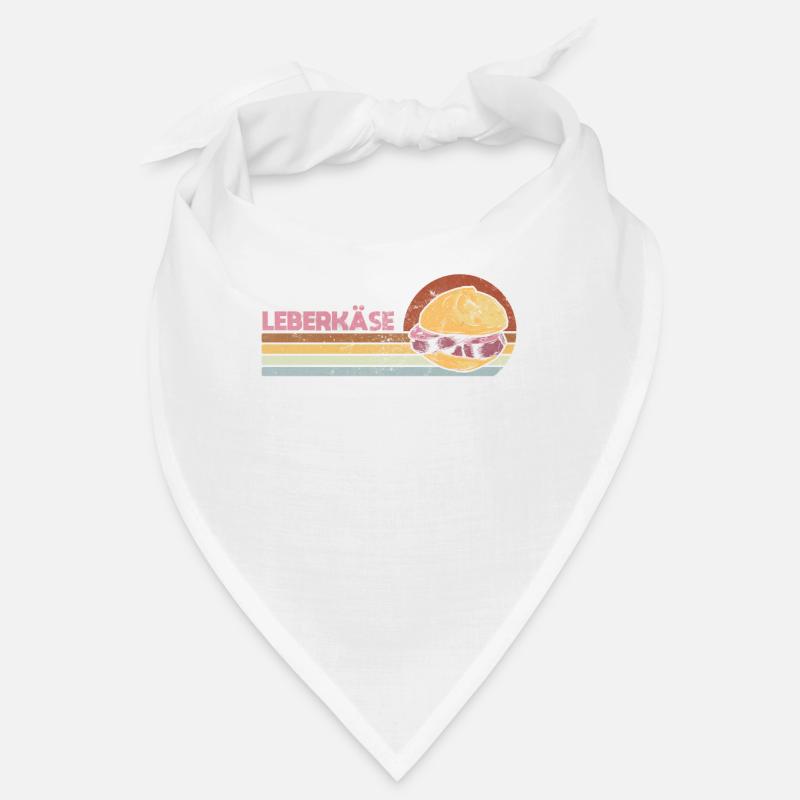 Leberkäse Design Im Retro Style Mit Fleischkäse Bandana