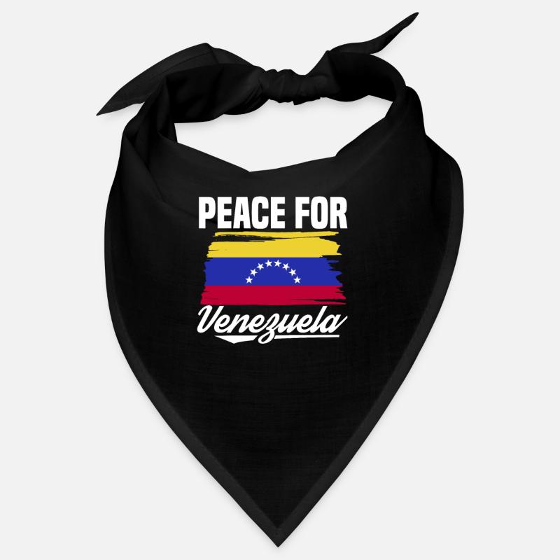 Peace for Venezuela Südamerika Länderreise Flagge Bandana