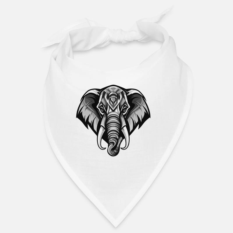 Elefant Portrait Bandana