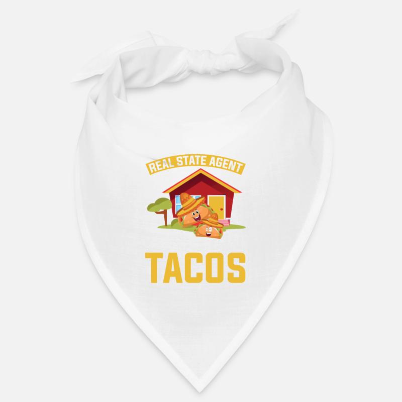 Real State Agent Work For Tacos Bandana