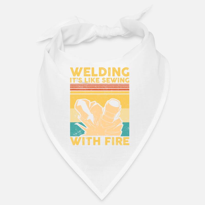 soudage comme la couture avec le soudage de structure en métal de feu Bandana