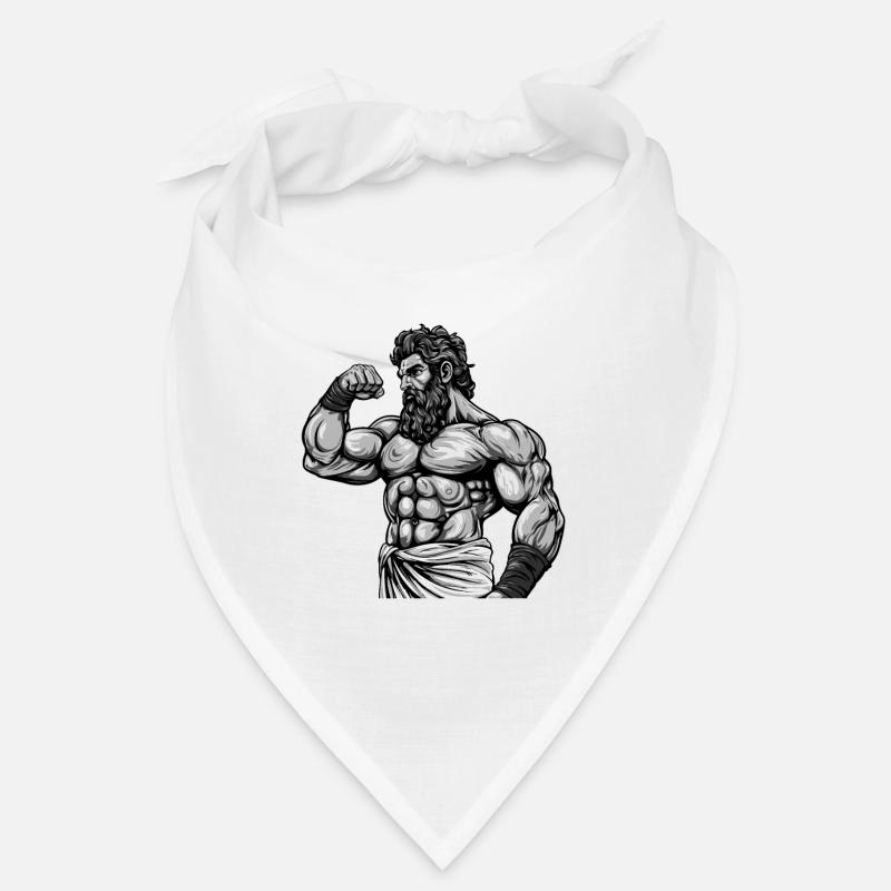 Bodybuilder Muscles Workout Gym Bandana