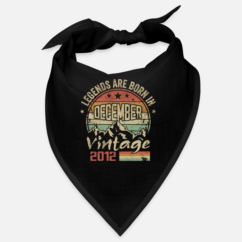 Légendes Sont Nés En Décembre 2012 - 2012 Décembre Bandana