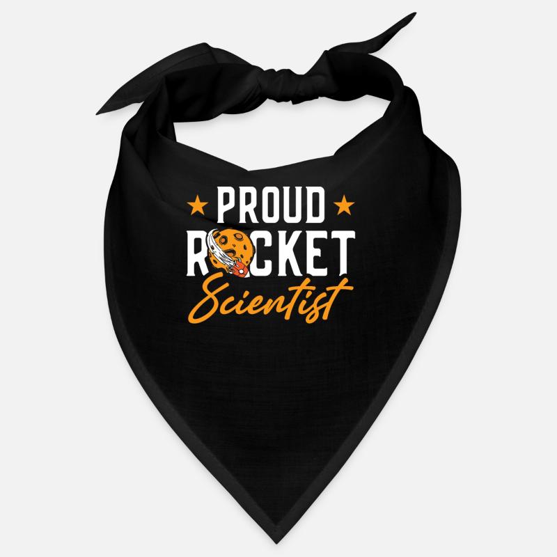 Proud Rocket Scientist Planet Space Gift Bandana