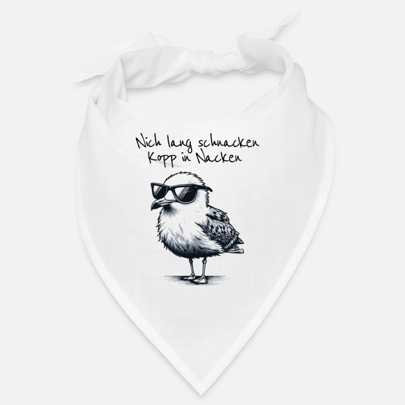 Ne parlez pas longuement la tête dans le cou Bandana