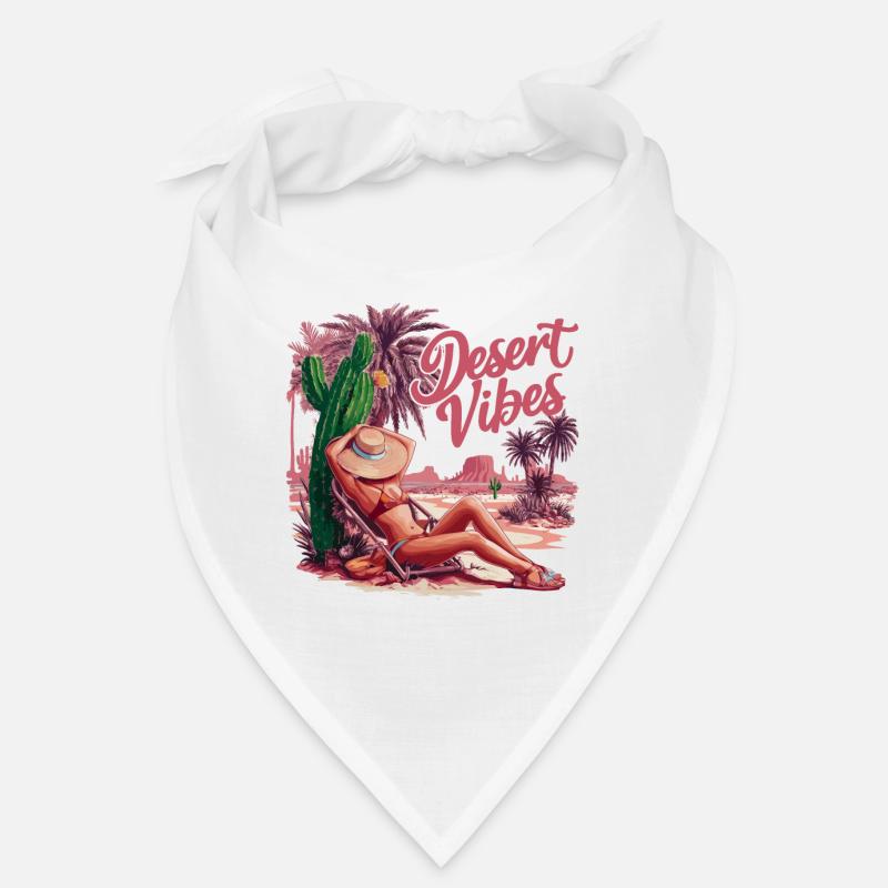 Aventure de vacances au coucher du soleil dans le désert Bandana