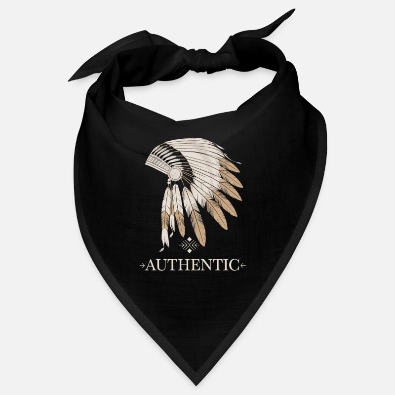 Authentic Indianer Ureinwohner von Amerika Bandana