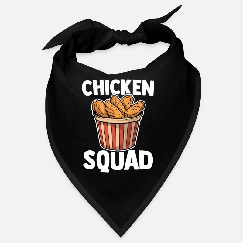 Chicken Wing Squad Deep Fried Chicken Wings Food Bandana