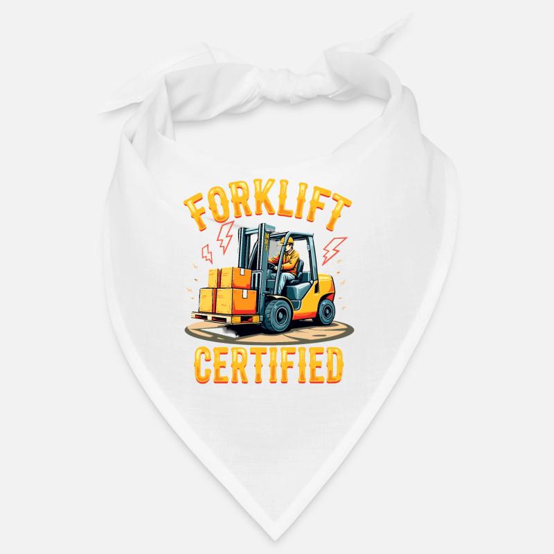 Forklift Certified Gabelstapler Bandana