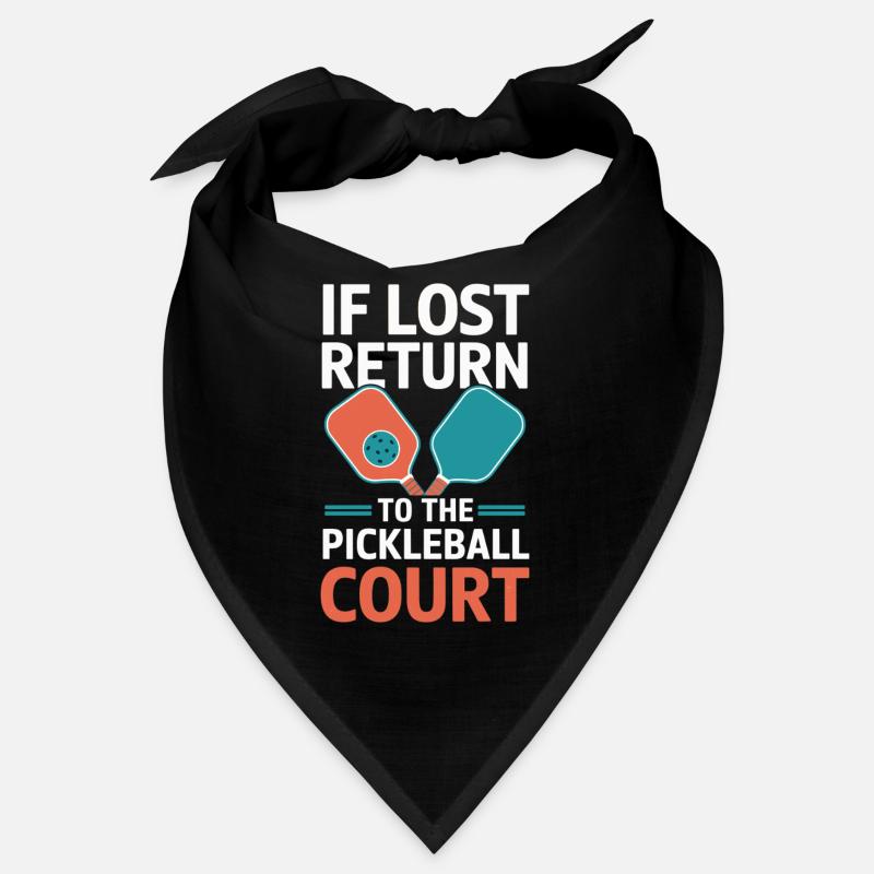 Pickleball Turnier Team Shirt Paddleball Bandana