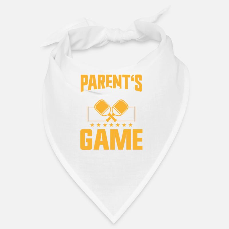 Pickleball Eltern Paddleball Mama Papa Paddle Bandana