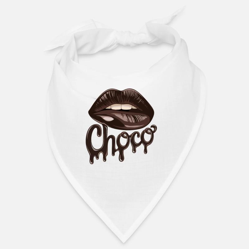 Chocolate Choco Lips Artwork pour Bandana