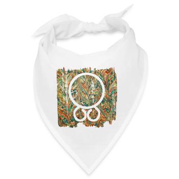 trollkreuz e 20 - Bandana - Weiß - Vorne
