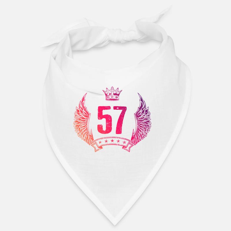57 Couronne de numéro Bandana