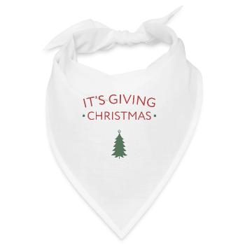 Es ist das Schenken von Weihnachten - Bandana - Weiß - Vorne