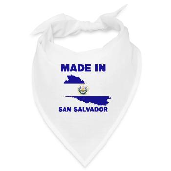 San Salvador - Bandana - Weiß - Vorne