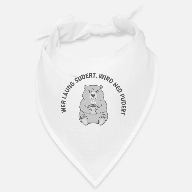 Wer laung sudert, wird ned pudert – Grumpy Coffee Bandana
